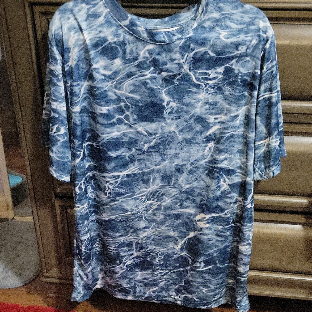 Mossy Oak Oceanic Blue Short Sleeve Tee